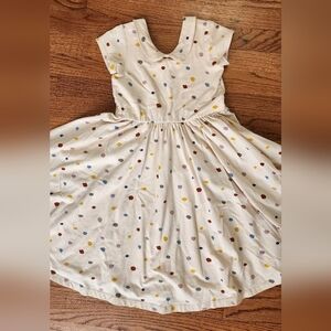 Alice & Ames Polka Dot Peter Pan Collar Dress